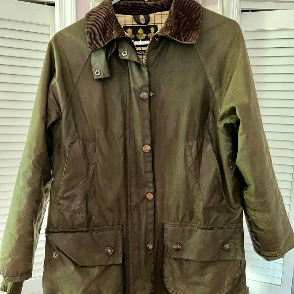 Barbour Original Tartan jacket. Size 4. Amazing !